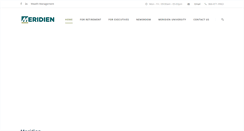 Desktop Screenshot of meridienonline.com